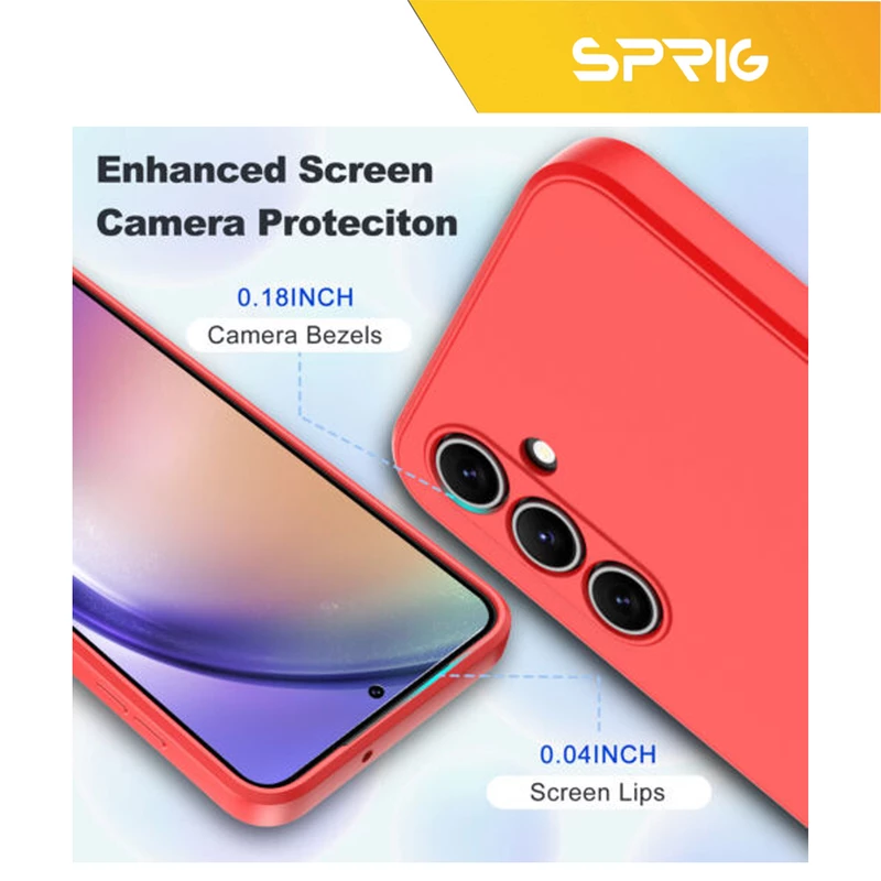 کاور اسپریگ مدل Silic مناسب برای گوشی موبایل سامسونگ Galaxy A54 5G