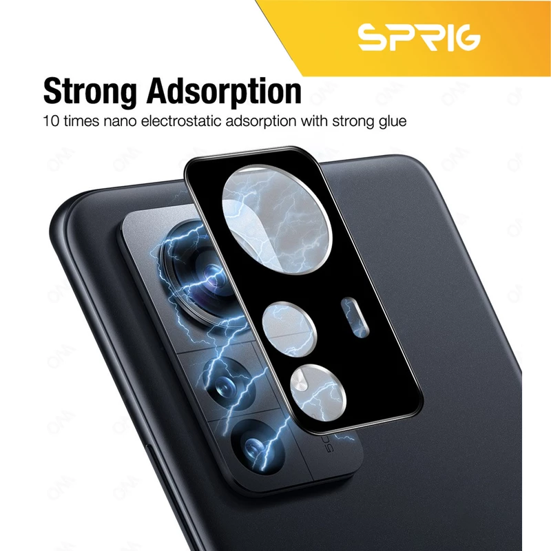 محافظ لنز دوربین اسپریگ مدل 3D-SP مناسب برای گوشی موبایل شیائومی 12 Pro