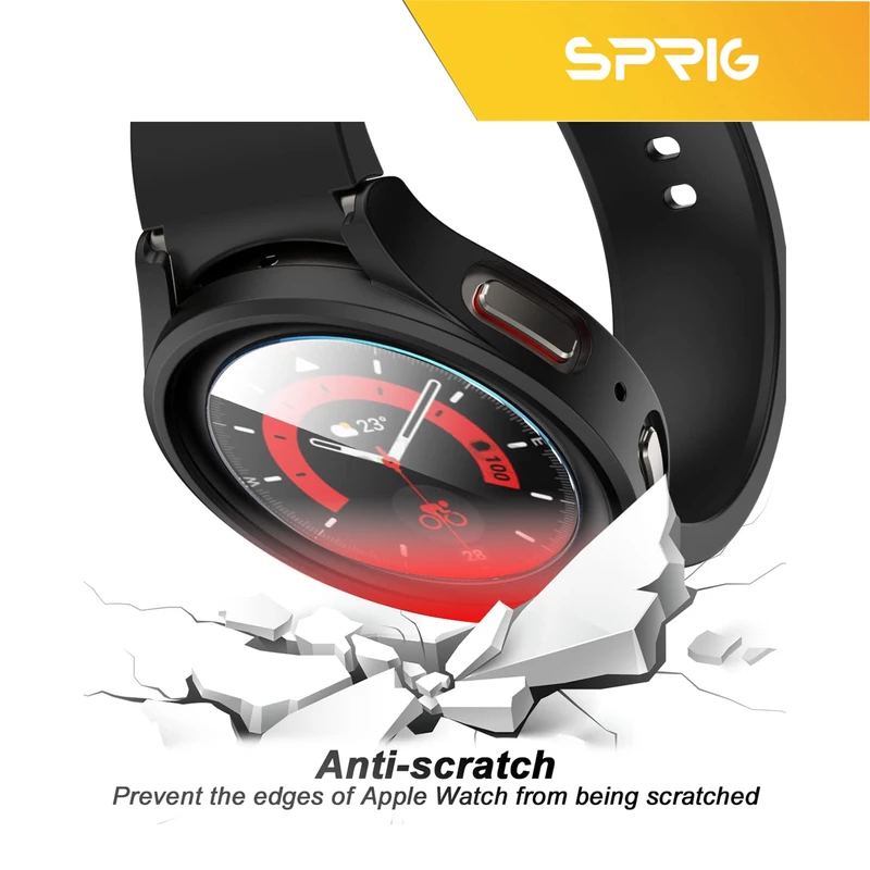 بند اسپریگ مدل Silic ORG مناسب برای ساعت هوشمند سامسونگ Galaxy Watch 4 classic 46mm به همراه کاور