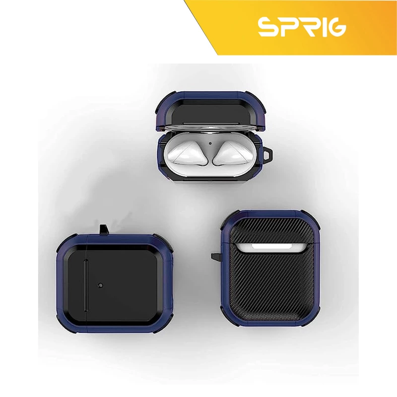کاور اسپریگ مدل EggShell مناسب برای کیس اپل Airpod 1 / 2