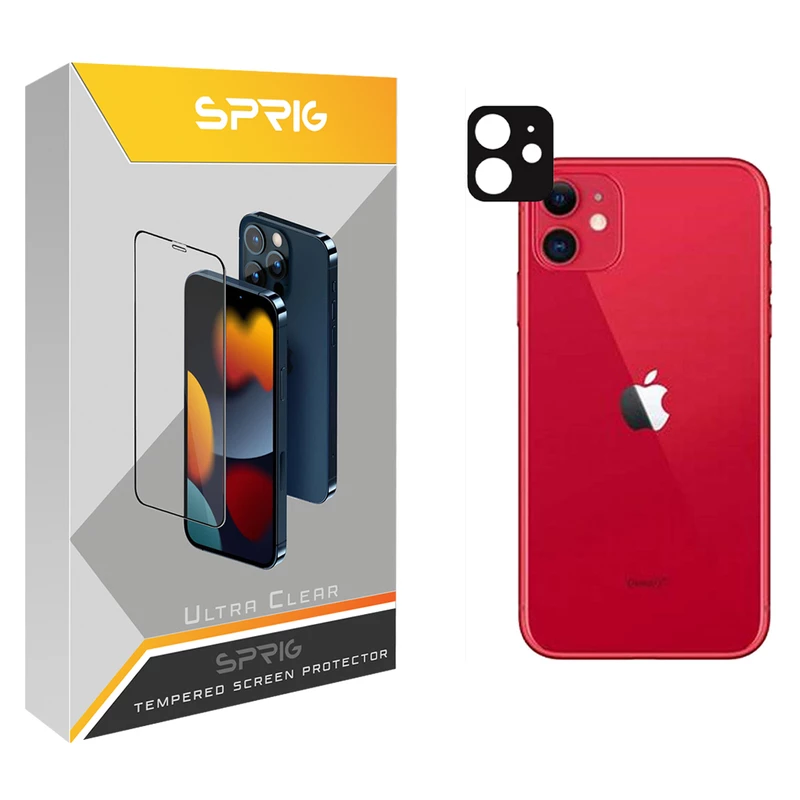 محافظ لنز دوربین اسپریگ مدل LNSP مناسب برای گوشی موبایل اپل iPhone 11