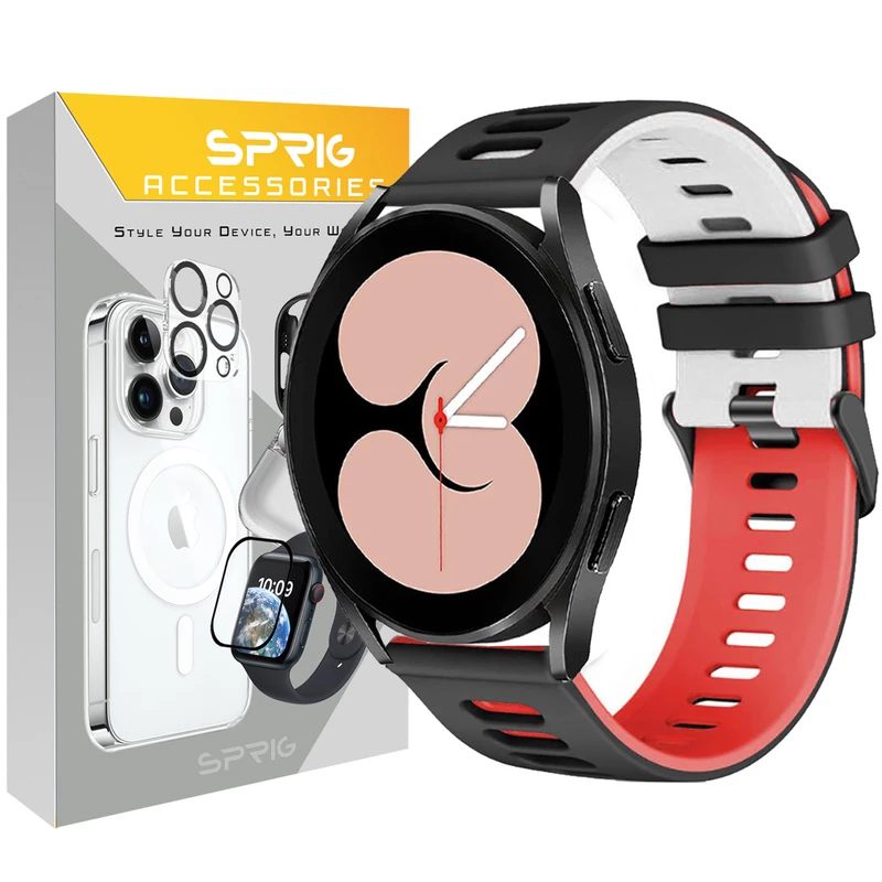 بند اسپریگ مدل Hike Mix مناسب برای ساعت هوشمند سامسونگ Galaxy Watch 6 40mm / watch 6 44mm / Watch 6 Classic 43mm / Watch 6 Classic 47mm