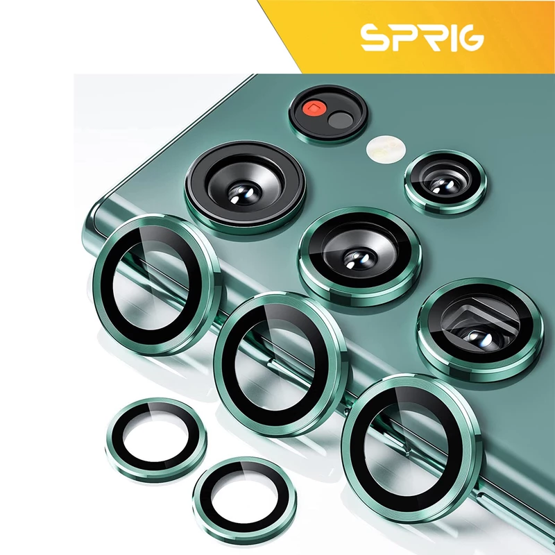 کاور اسپریگ مدل MG-safe-Ring مناسب برای گوشی موبایل سامسونگ Galaxy S24 Ultra به همراه محافظ لنز
