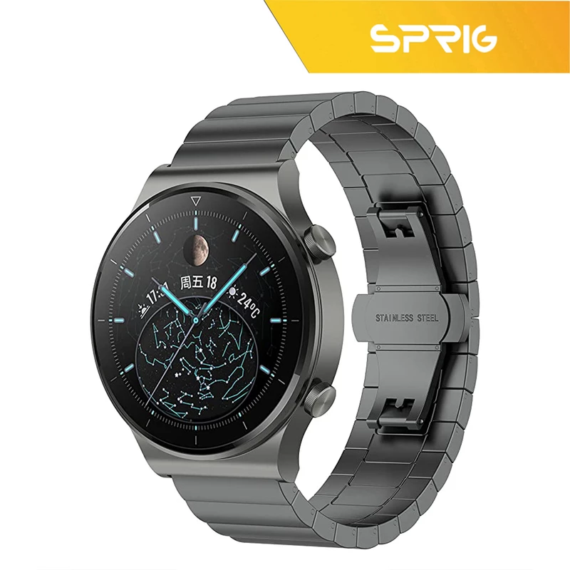 بند اسپریگ مدل Swatch مناسب برای ساعت هوشمند سامسونگ Galaxy Watch 5 Pro 45mm به همراه کاور