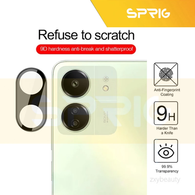 محافظ لنز دوربین اسپریگ مدل 3D-SP مناسب برای گوشی موبایل شیائومی POCO C65