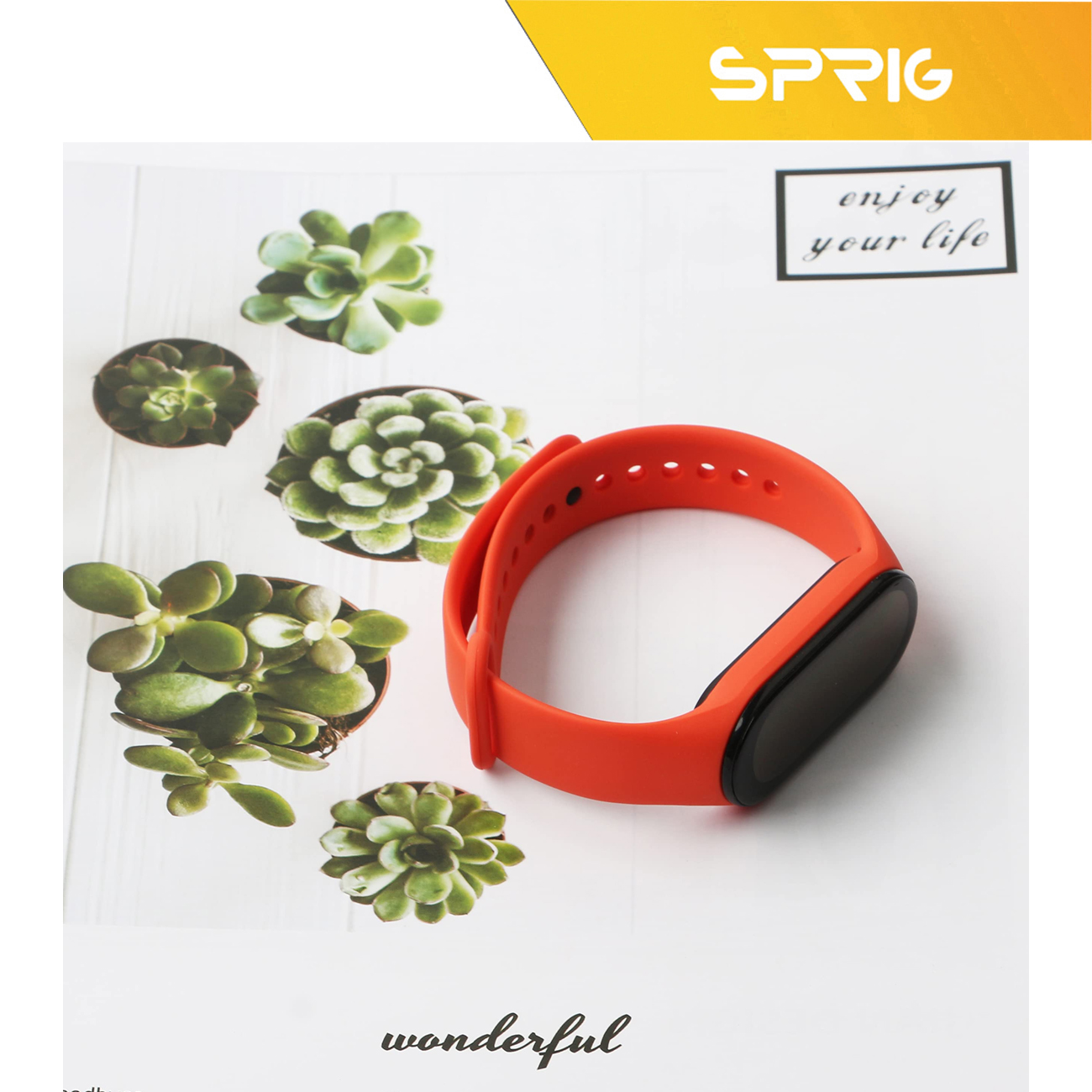 بند اسپریگ مدل Sic مناسب برای ساعت هوشمند شیائومی Mi Band 7