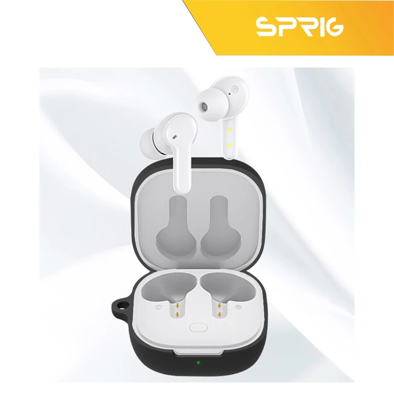 کاور اسپریگ مدل Silicon-SPG مناسب برای کیس هدفون بی سیم کیو سی وای T13 ANC