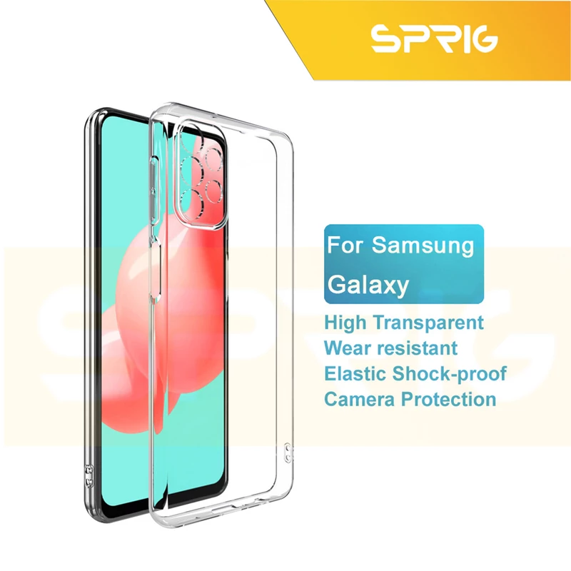 کاور اسپریگ مدل Clear مناسب برای گوشی موبایل سامسونگ Galaxy A33 5G