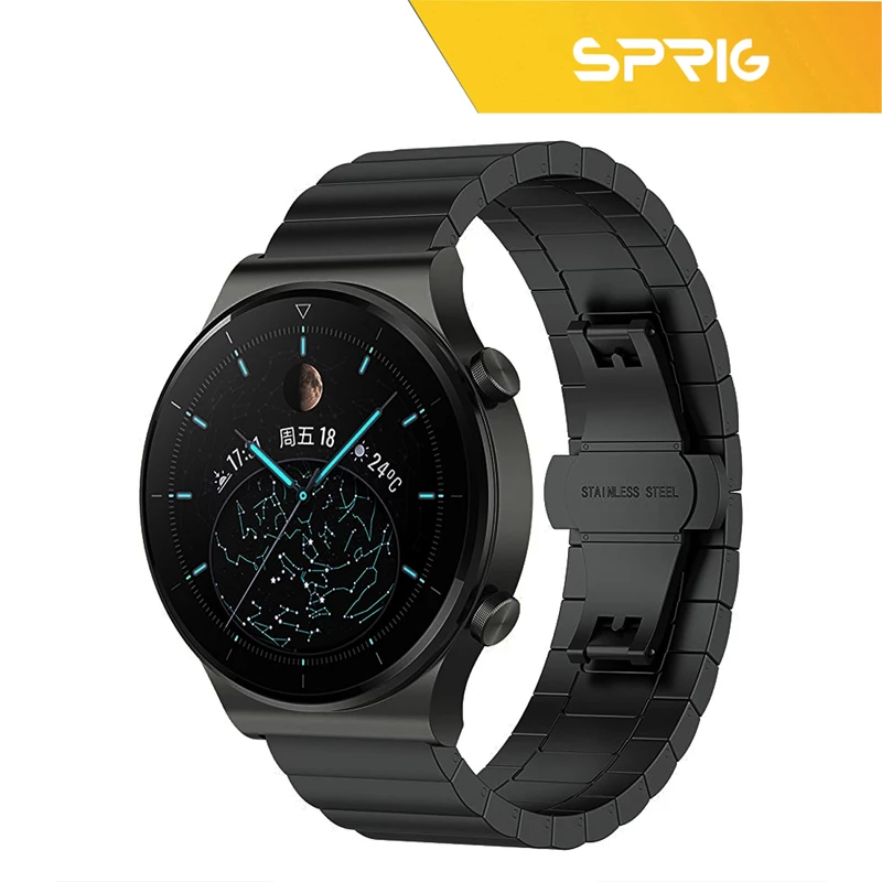 بند اسپریگ مدل Swatch مناسب برای ساعت هوشمند سامسونگ Galaxy Watch 5 44mm به همراه کاور
