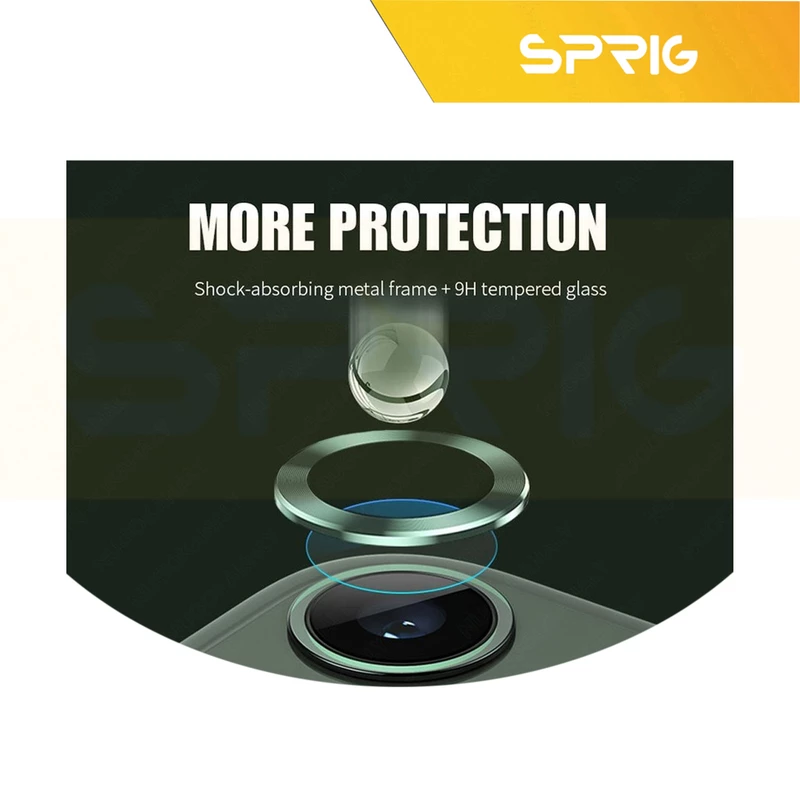 محافظ لنز دوربین اسپریگ مدل RingMetal-Cactus مناسب برای گوشی موبایل شیائومی Poco X5 Pro 5G به همراه محافظ صفحه نمایش