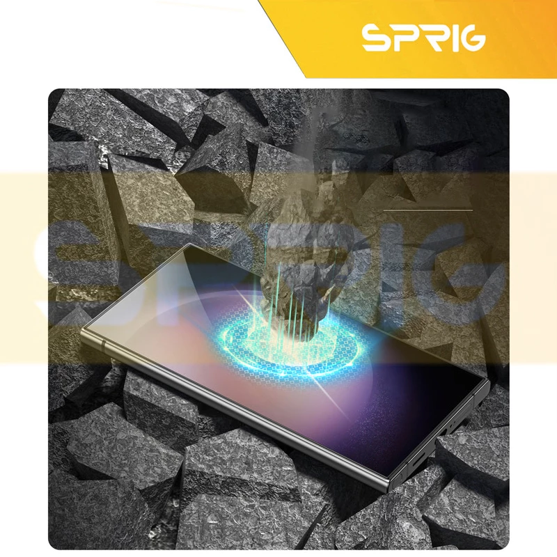 کاور اسپریگ مدل CLFL-Ring مناسب برای گوشی موبایل سامسونگ Galaxy S24 Ultra 5G به همراه محافظ صفحه نمایش و محافظ لنز دوربین
