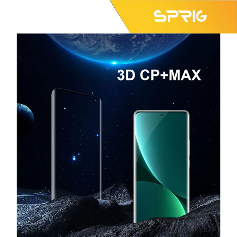 محافظ لنز دوربین اسپریگ مدل 3D-FU مناسب برای گوشی موبایل سامسونگ Galaxy S23 Ultra به همراه محافظ صفحه نمایش