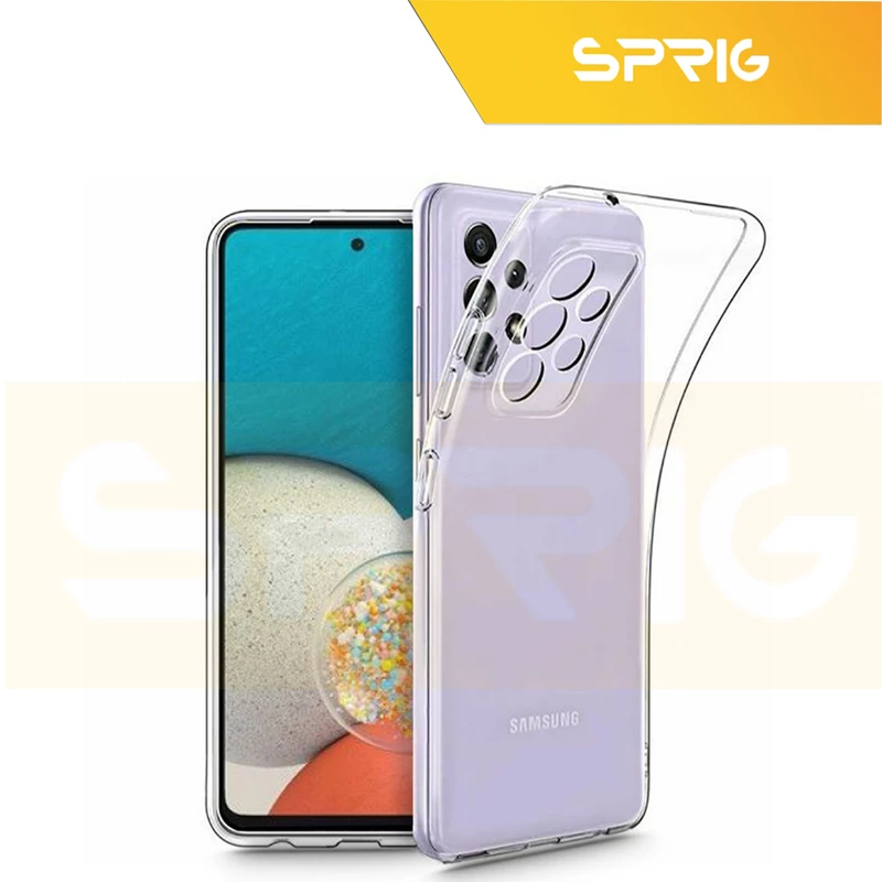 کاور اسپریگ مدل FL-CL مناسب برای گوشی موبایل سامسونگ Galaxy A13 4G / A32 5G به همراه محافظ صفحه نمایش
