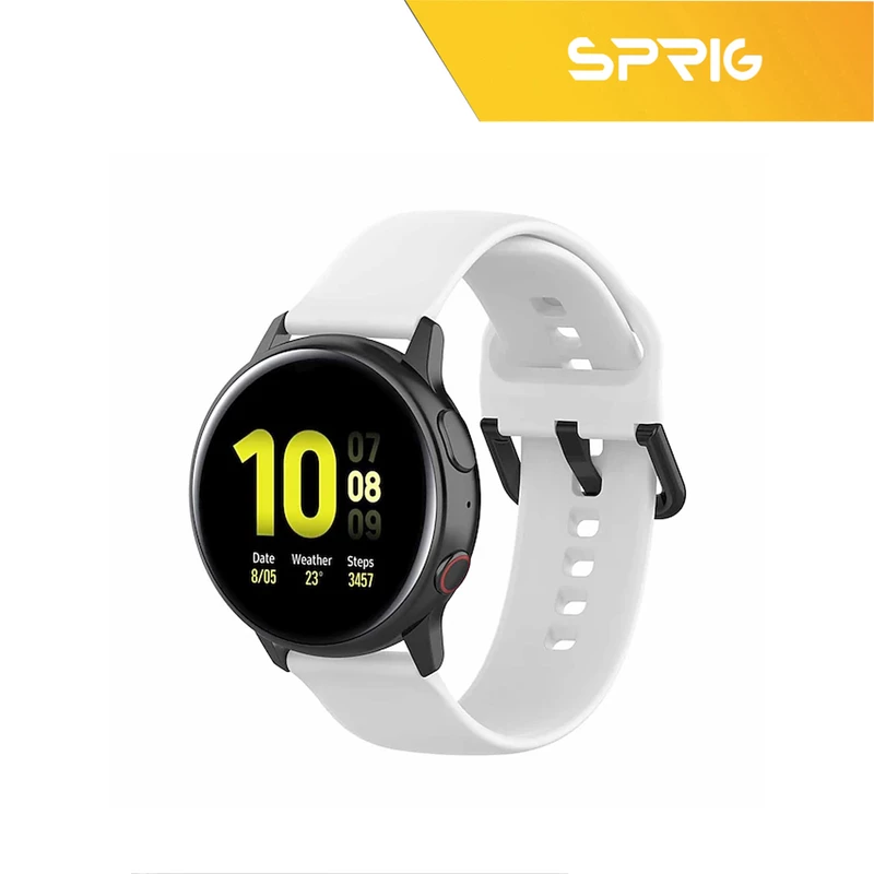 بند اسپریگ مدل SGK-SP مناسب برای ساعت هوشمند سامسونگ Galaxy Watch Active 1 / Active 2 40mm / Active 2 44mm / Watch 3 size 41mm / Galaxy Watch 4 40mm / watch 4 42mm / watch 4 44mm / watch 4 46