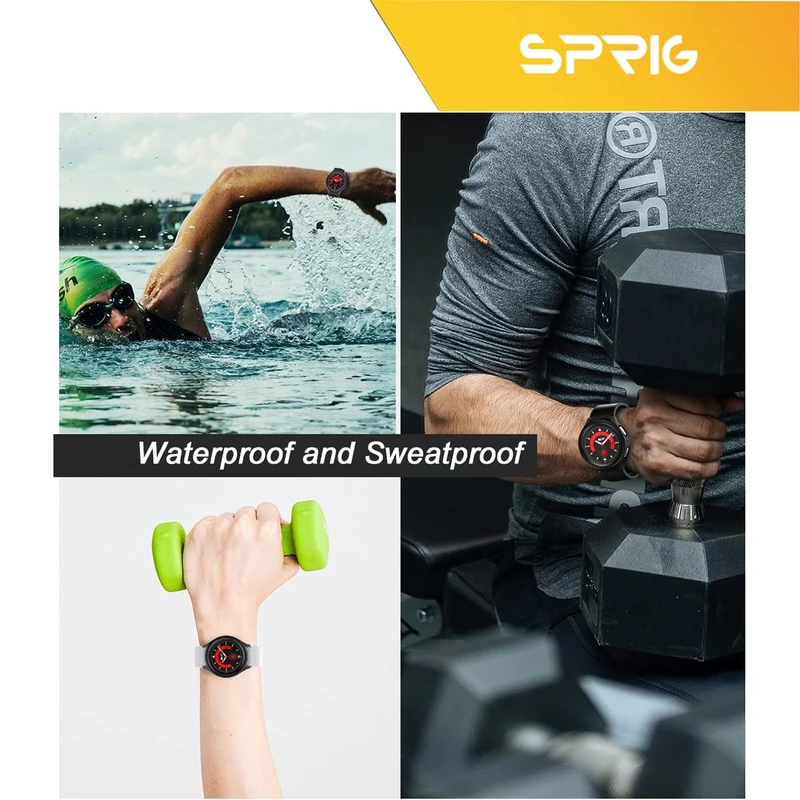 بند اسپریگ مدل 3Bid-Full Body protection مناسب برای ساعت هوشمند سامسونگ Galaxy Watch 4 44mm