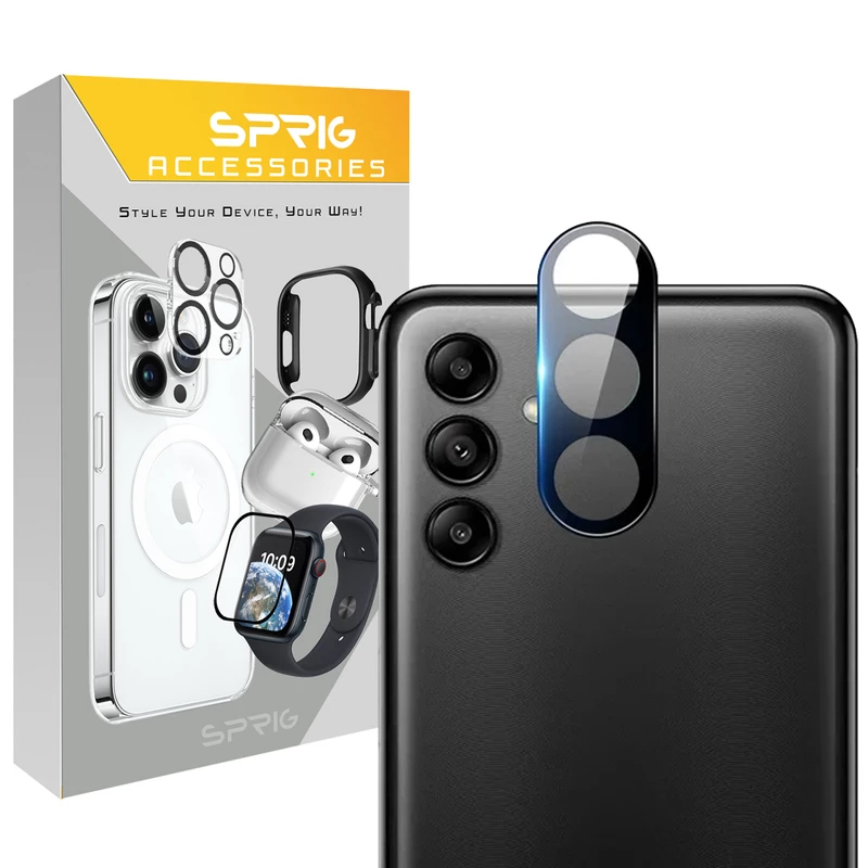 محافظ لنز دوربین اسپریگ مدل 3D SP مناسب برای گوشی موبایل سامسونگ Galaxy A55