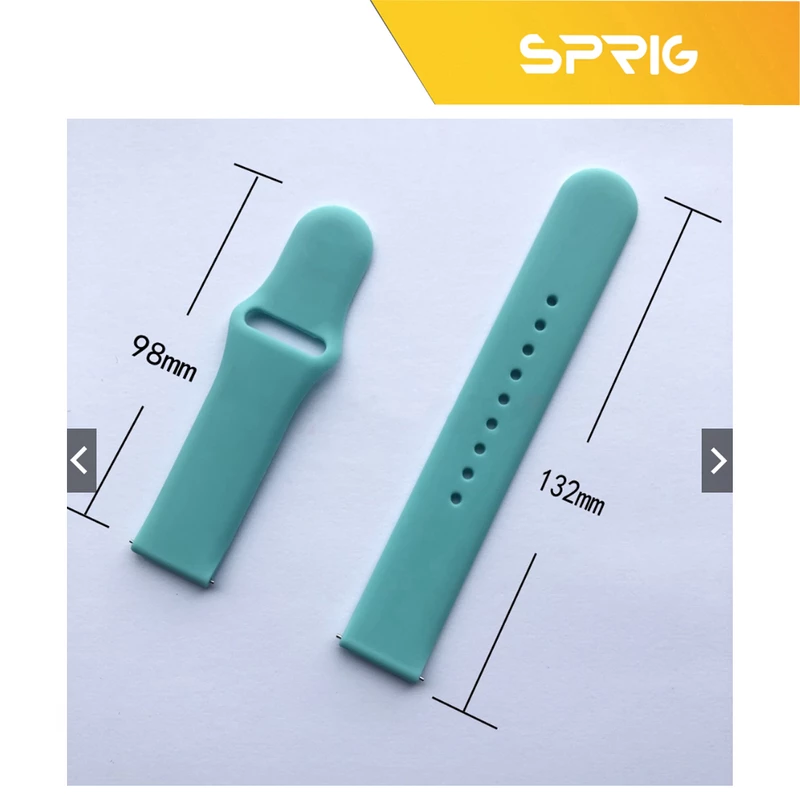 بند اسپریگ مدل Sic-22SP مناسب برای ساعت هوشمند شیائومی Kr Pro به همراه محافظ صفحه نمایش