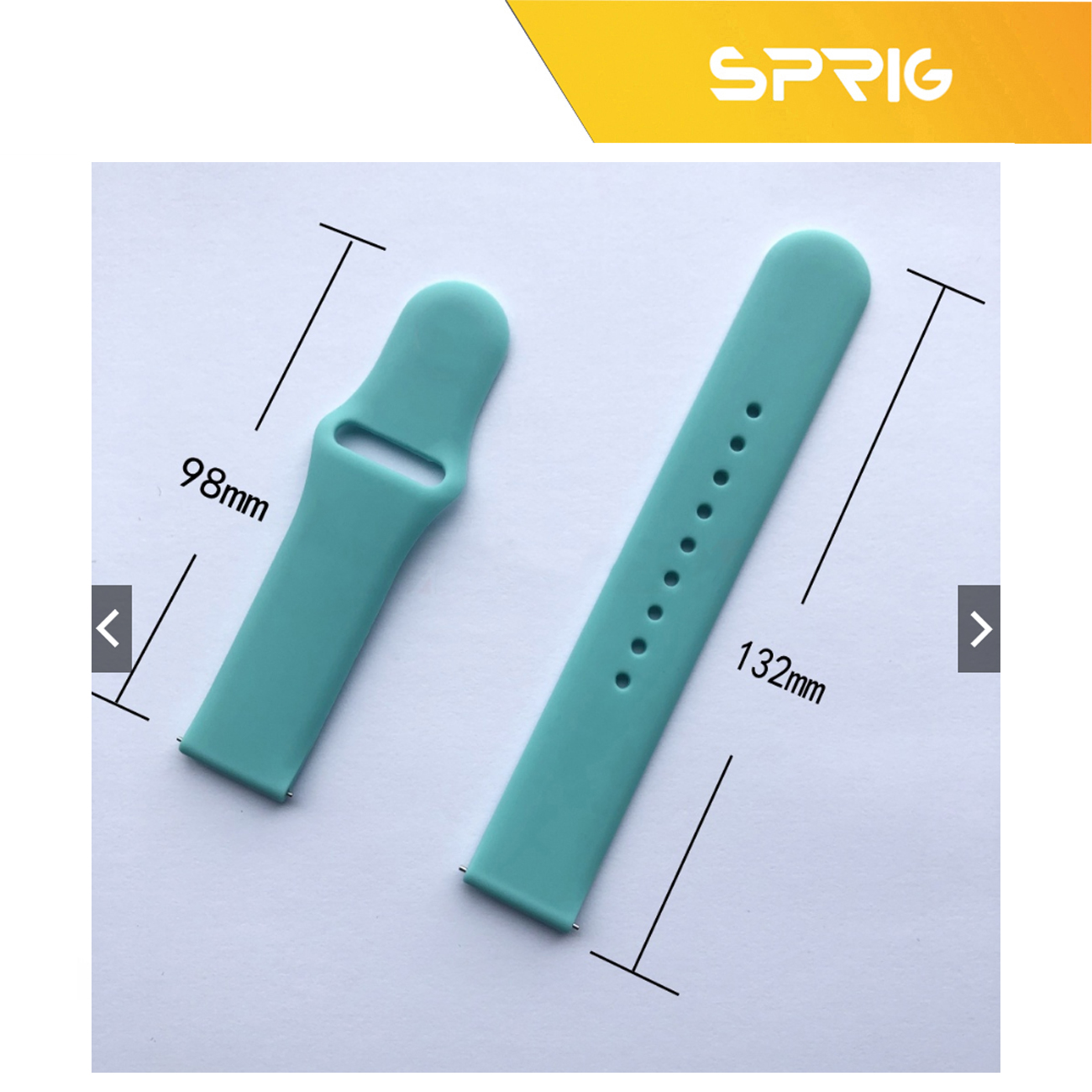 بند اسپریگ مدل Sic-22SP مناسب برای ساعت هوشمند شیائومی Imilab w02