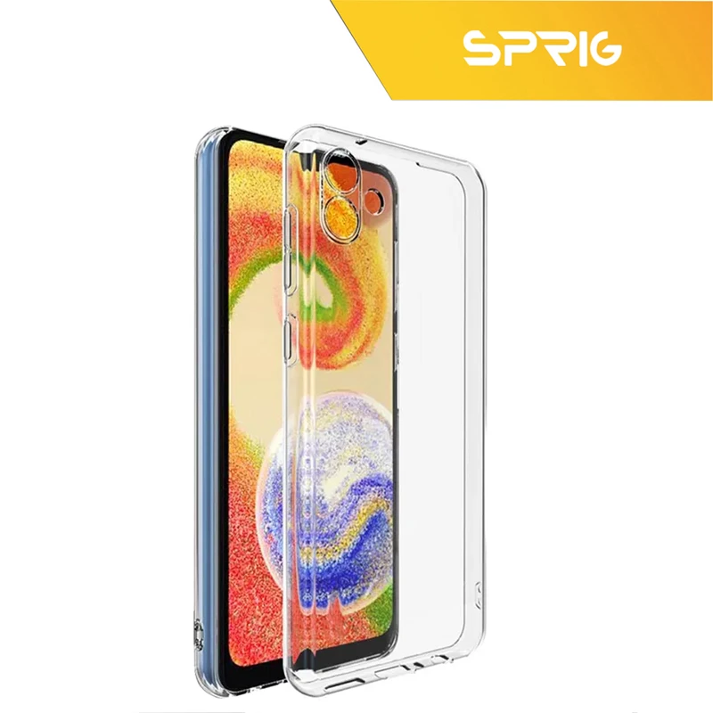 کاور اسپریگ مدل Clear مناسب برای گوشی موبایل سامسونگ Galaxy A04 4G / M13 5G