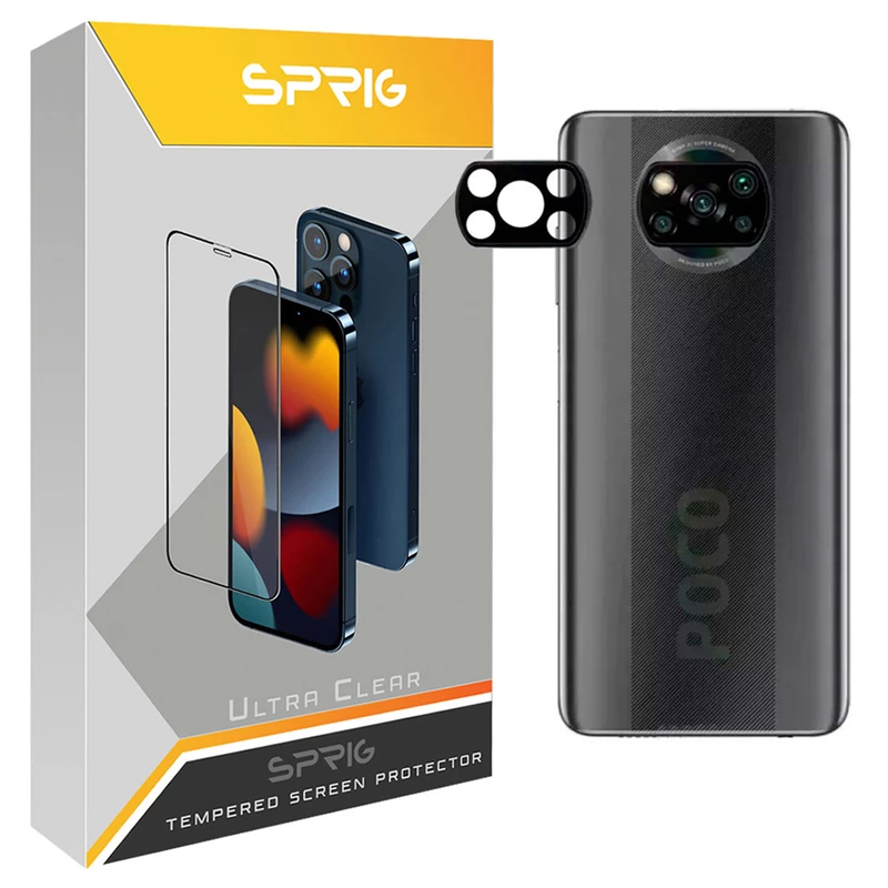 محافظ لنز دوربین اسپریگ مدل SPFZ مناسب برای گوشی موبایل شیائومی POCO X3 / X3 NFC / X3 Pro