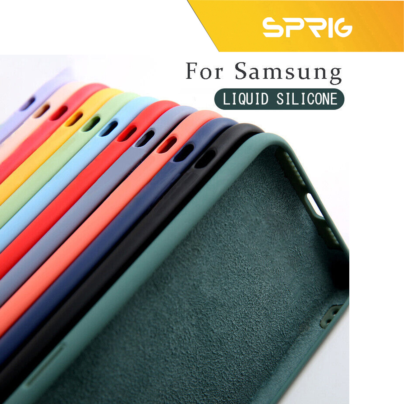 کاور اسپریگ مدل Silic مناسب برای گوشی موبایل سامسونگ Galaxy A34 5G