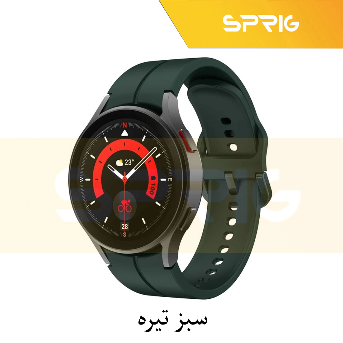 بند اسپریگ مدل Silic ORG مناسب برای ساعت هوشمند سامسونگ Galaxy Watch 4/5/6 size 40/43/44/46/47mm