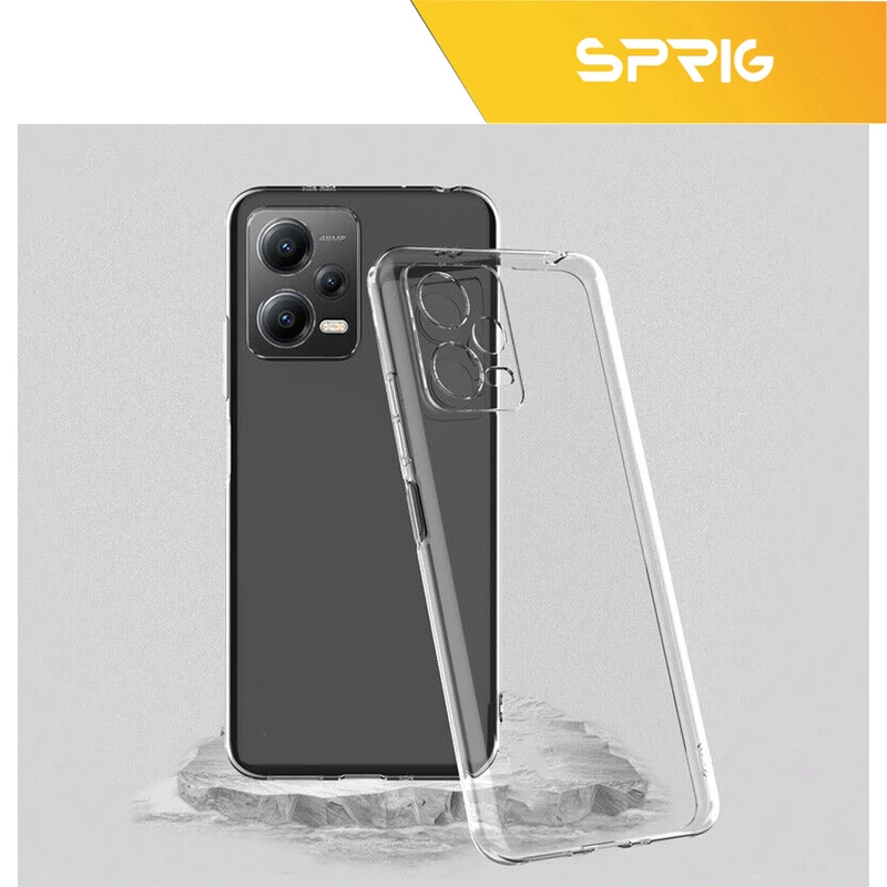 کاور اسپریگ مدل Clear مناسب برای گوشی موبایل شیائومی Poco X5 5G / Redmi Note 12 5G