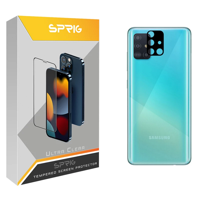 محافظ لنز دوربین اسپریگ مدل LNSP مناسب برای گوشی موبایل سامسونگ Galaxy A51