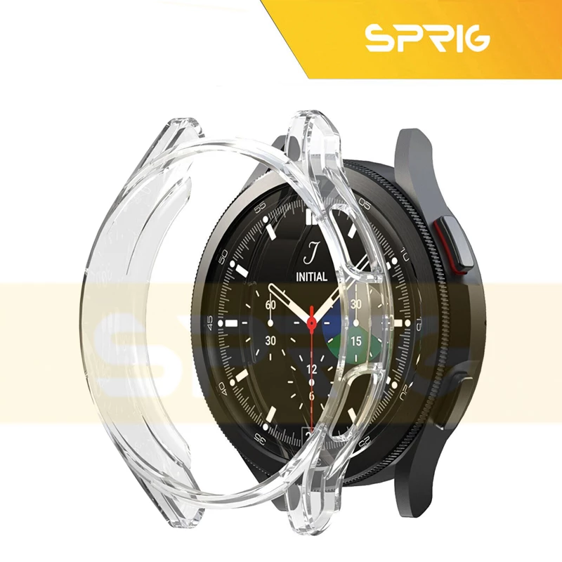 کاور اسپریگ مدل Guardians مناسب برای ساعت هوشمند سامسونگ Galaxy Watch 4 Classic 46mm به همراه محافظ صفحه نمایش