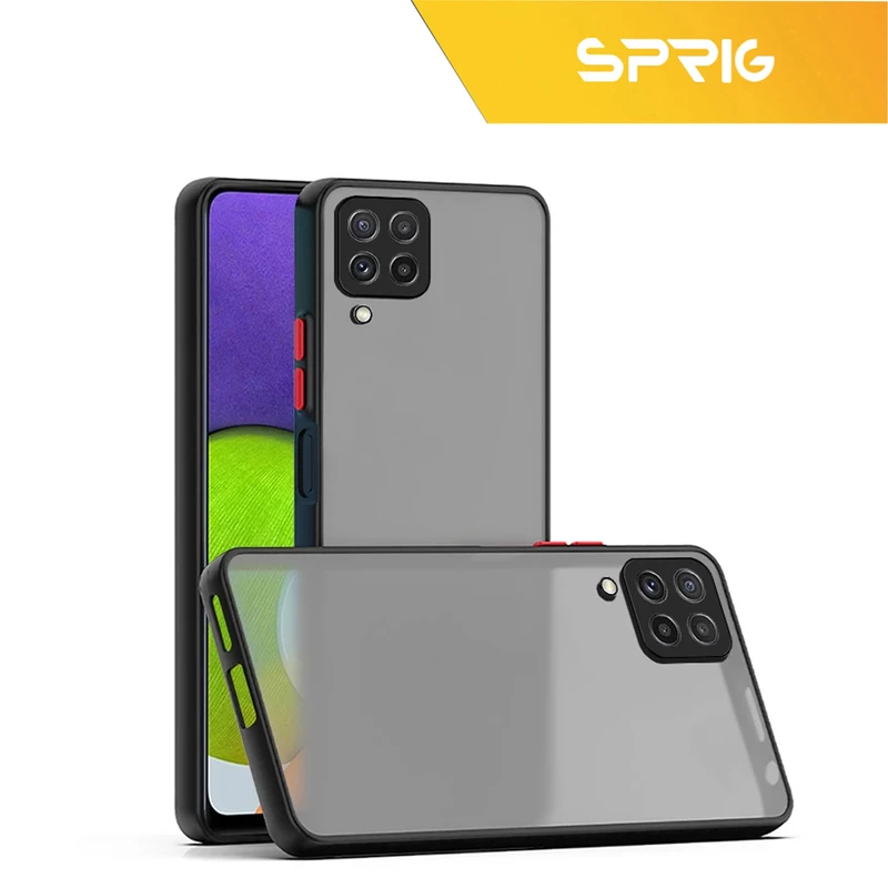 کاور اسپریگ مدل Posht-matte مناسب برای گوشی موبایل سامسونگ Galaxy A22 4G