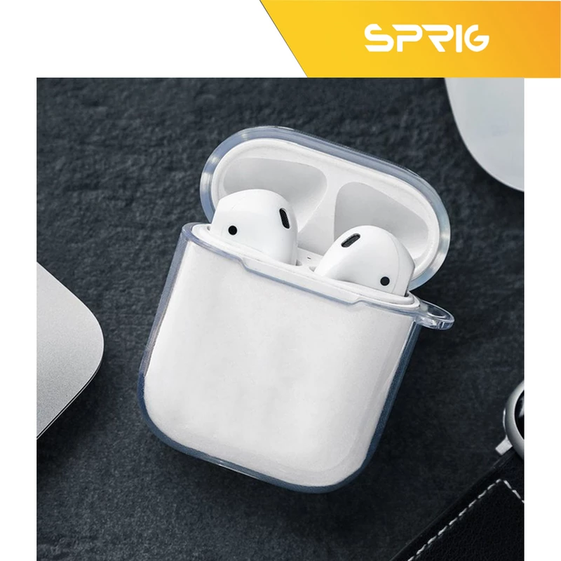 کاور اسپریگ مدل Clear-SP مناسب برای کیس اپل ایرپاد 2 / Airpod 1