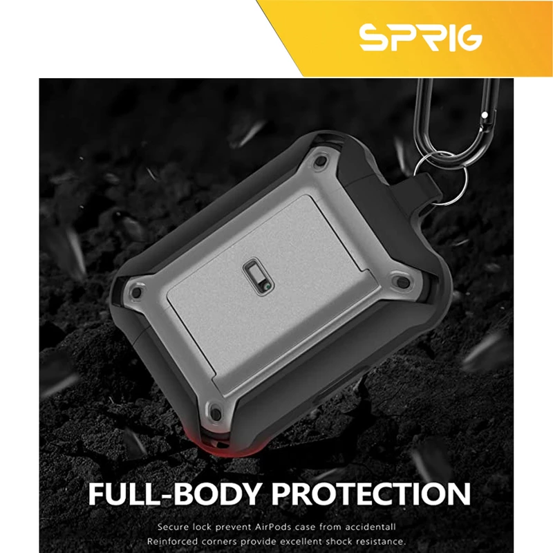 کاور اسپریگ مدل EggShell-SP مناسب برای کیس اپل Airpod Pro / Airpod Pro 2