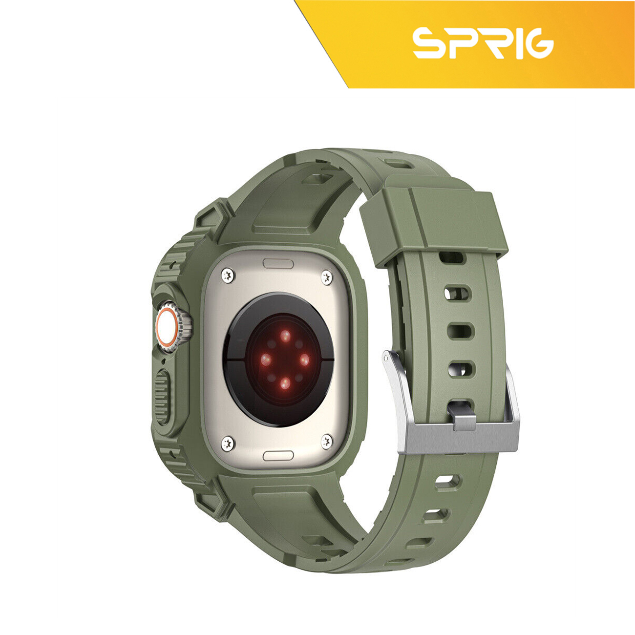 بند اسپریگ مدل Armor G-Shock مناسب برای اپل واچ Ultra 49 میلیمتری