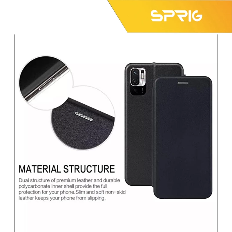 کیف کلاسوری اسپریگ مدل SPKF مناسب برای گوشی موبایل شیائومی Poco X3 / X3 NFC / X3 Pro