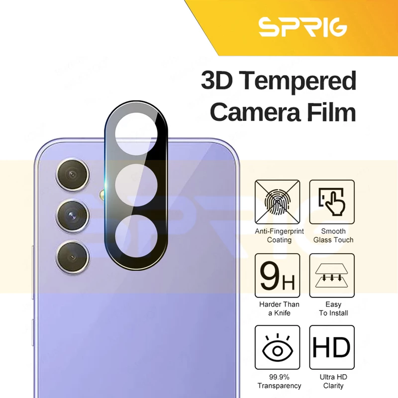 محافظ لنز دوربین اسپریگ مدل 3D-SP مناسب برای گوشی موبایل سامسونگ Galaxy A05s