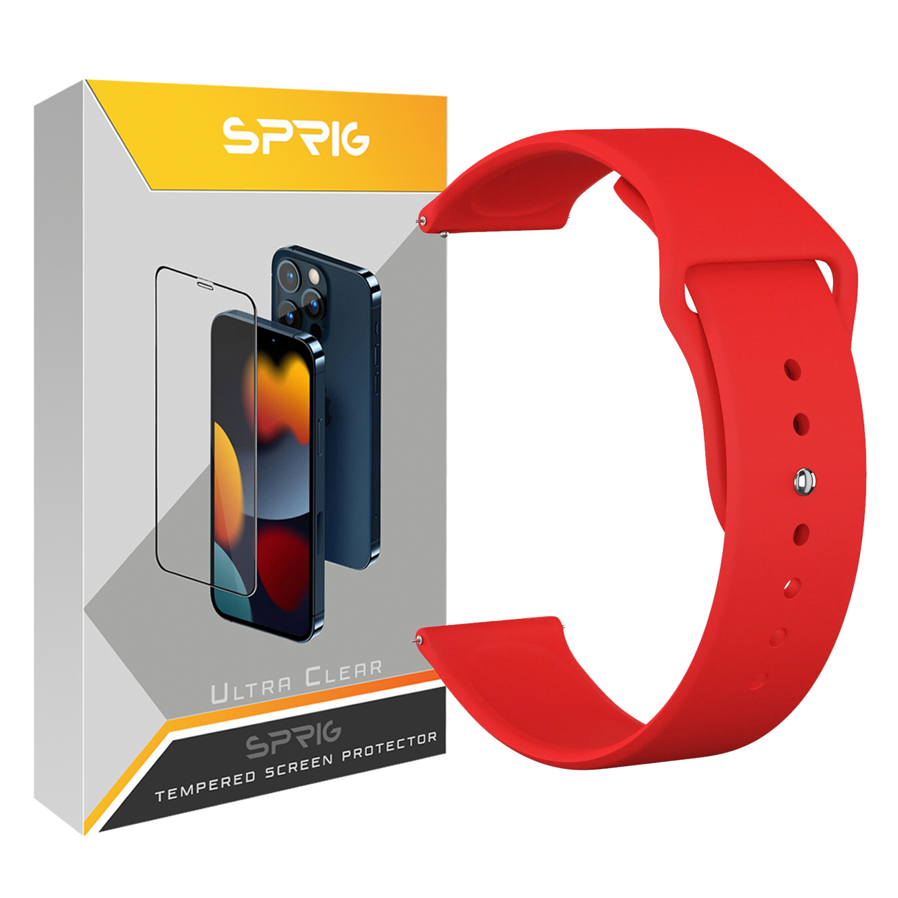 بند اسپریگ مدل Sic-22SP مناسب برای ساعت هوشمند شیائومی Kieslect Kr Pro