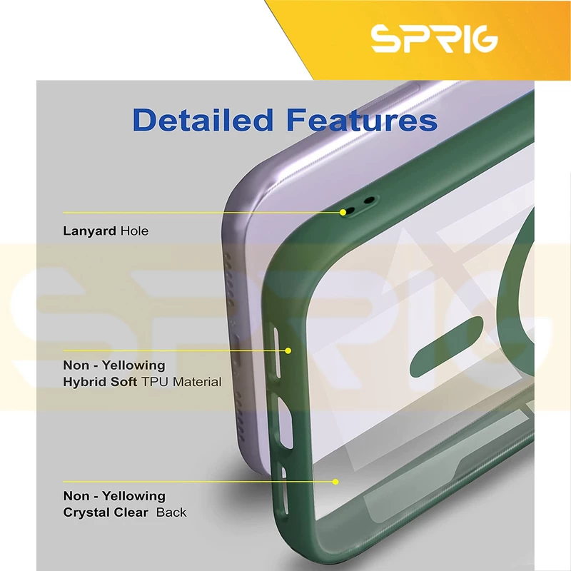 کاور اسپریگ مدل Clear RNG Magsafe مناسب برای گوشی موبایل اپل Iphone X / Xs