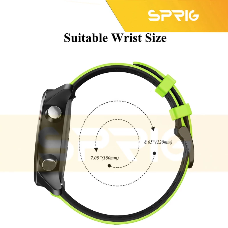 بند اسپریگ مدل Hike Sport مناسب برای ساعت هوشمند آمازفیت GTS / GTS 2 / GTS 2 mini