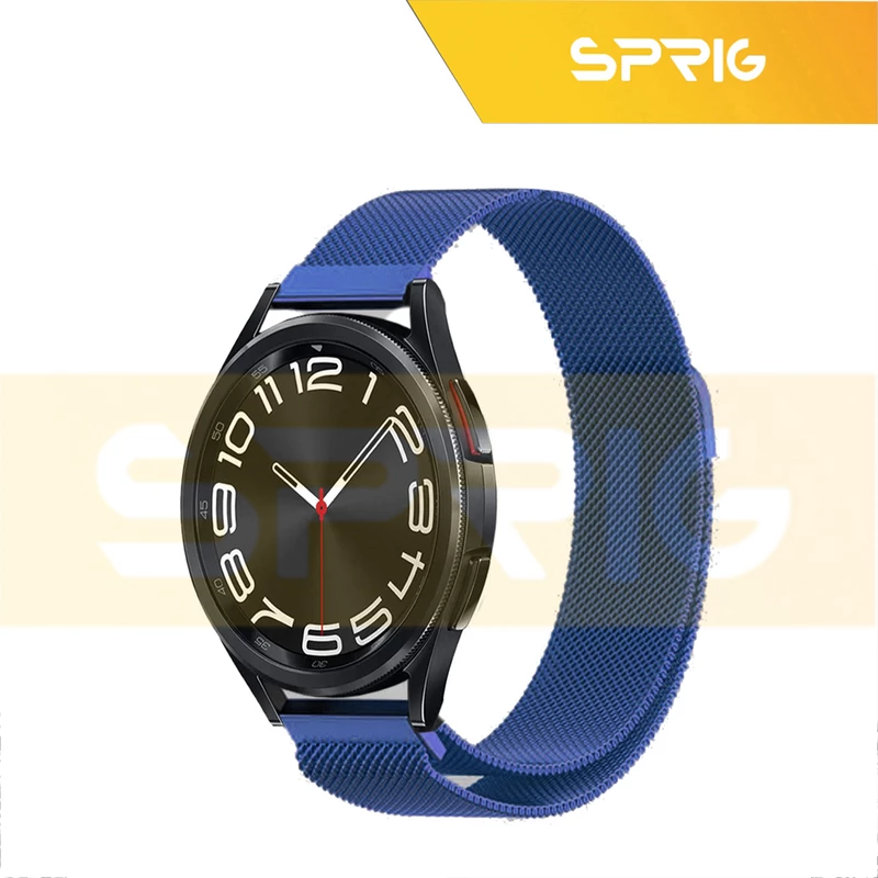 بند اسپریگ مدل Milanese مناسب برای ساعت هوشمند سامسونگ Galaxy Watch 6 Classic 43mm