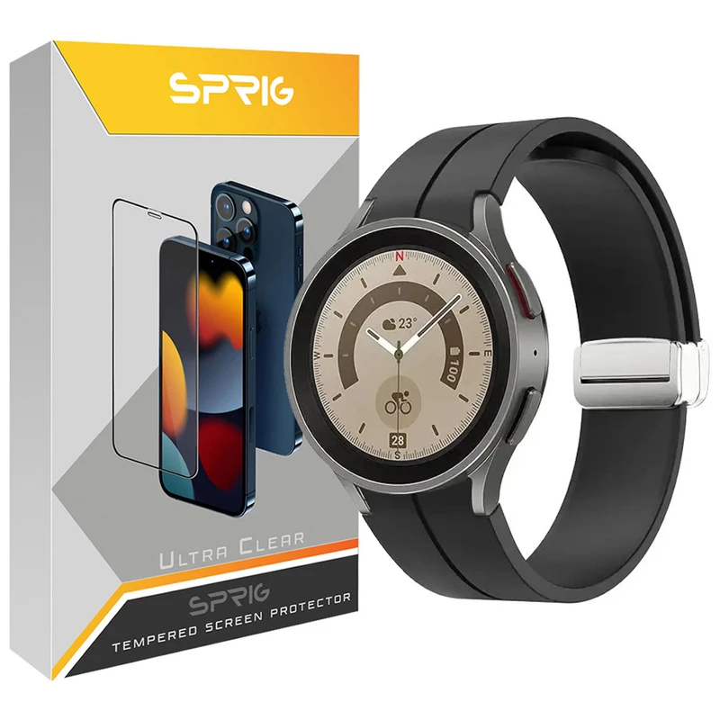 بند اسپریگ مدل Magnetic ORG مناسب برای ساعت هوشمند سامسونگ Galaxy Watch 4 44mm / Watch 5 44mm