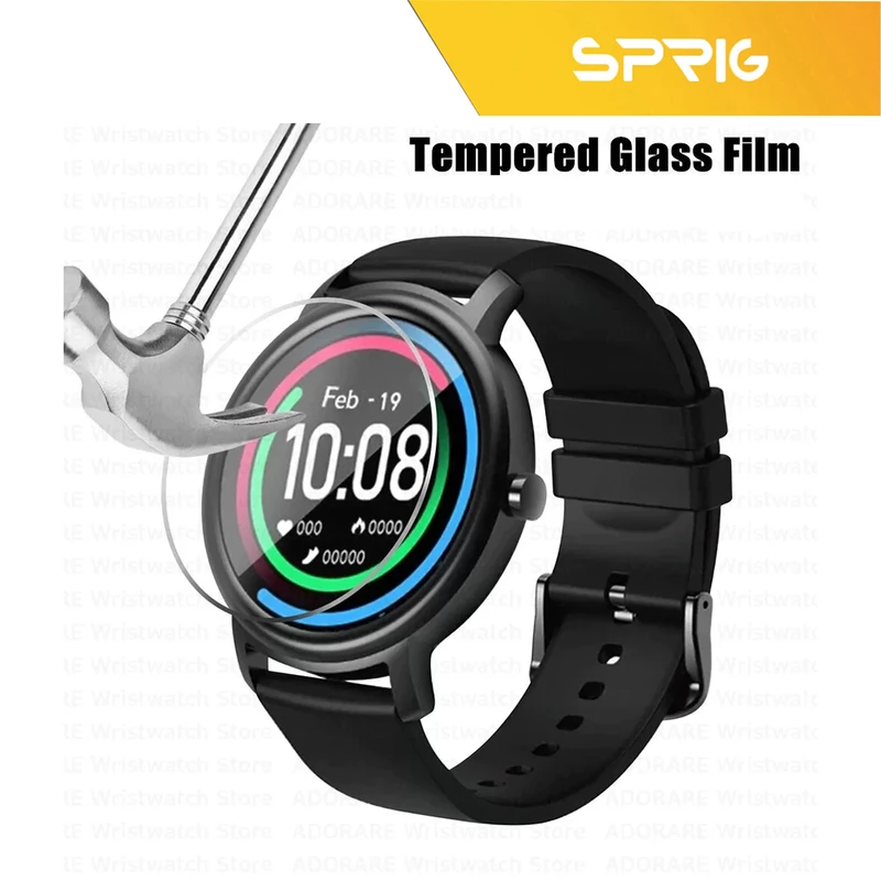 محافظ صفحه نمایش شیشه ای اسپریگ مدل SPG مناسب برای ساعت هوشمند شیائومی Watch S2 42mm