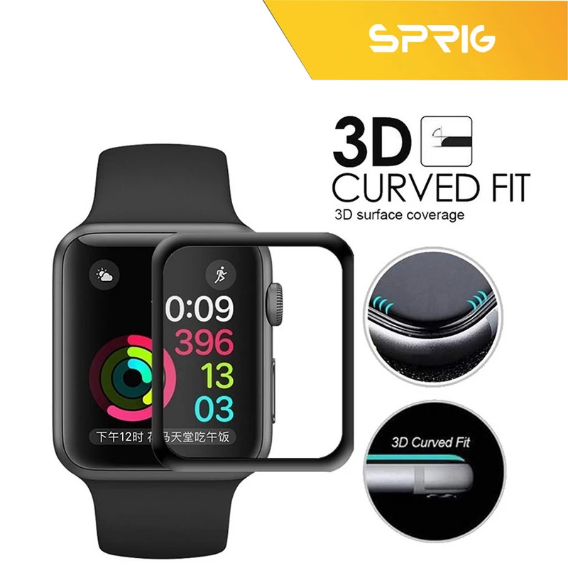 محافظ صفحه نمایش نانو اسپریگ مدل SPG مناسب برای ساعت هوشمند BW8 Ultra بسته سه عددی