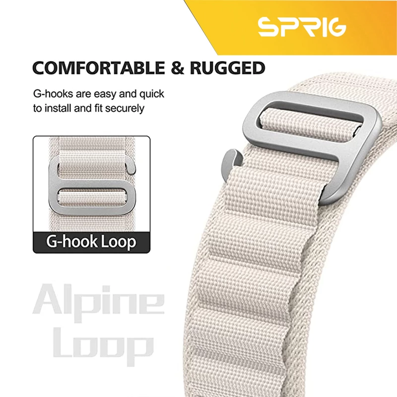 بند اسپریگ مدل Loop Alpine TW مناسب برای ساعت هوشمند شیائومی GTC