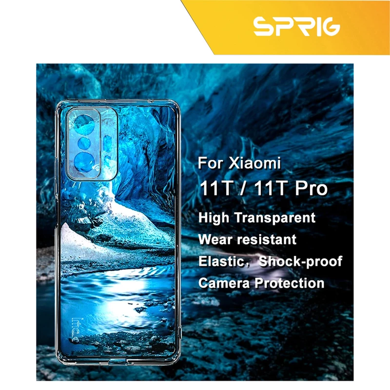 کاور اسپریگ مدل Clear مناسب برای گوشی موبایل شیائومی Redmi Note 12 Pro 4G / Redmi Note 11 Pro