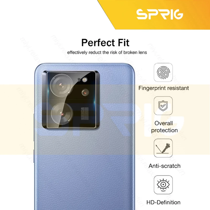 محافظ لنز دوربین اسپریگ مدل 3D-SP مناسب برای گوشی موبایل شیائومی 13T Pro