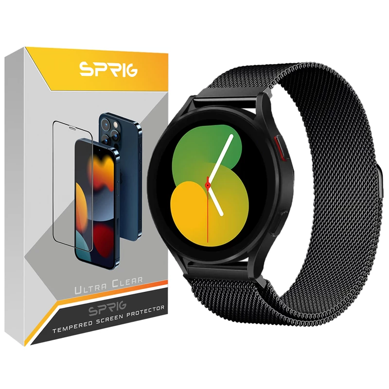 بند اسپریگ مدل Milanese مناسب برای ساعت هوشمند شیائومی Mibro Color