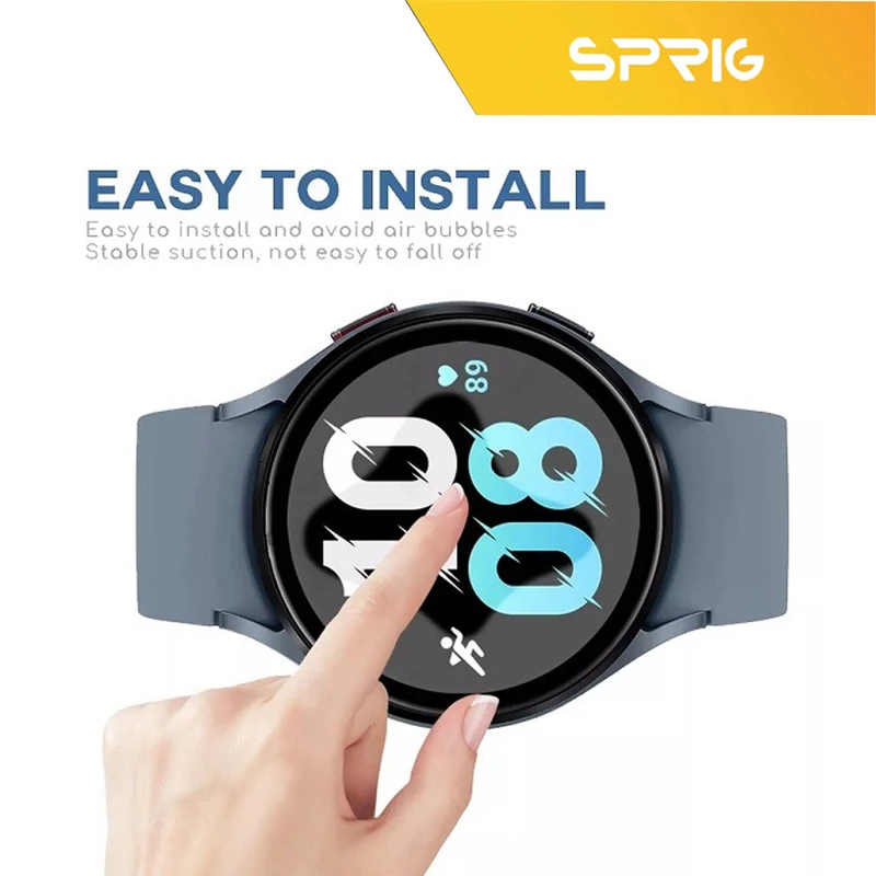 محافظ صفحه نمایش شیشه ای اسپریگ مدل SH-SP مناسب برای ساعت هوشمند سامسونگ Galaxy watch 5 Pro 45mm