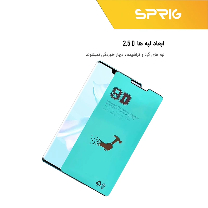 محافظ پشت گوشی اسپریگ مدل SPG-Ceramic مناسب برای گوشی موبایل هوآوی Mate 30 Pro به همراه محافظ صفحه نمایش