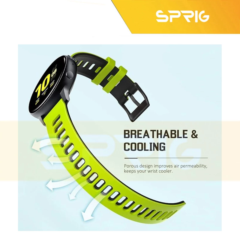 بند اسپریگ مدل Hike Sport مناسب برای ساعت هوشمند آمازفیت GTS / GTS 2 / GTS 2 mini