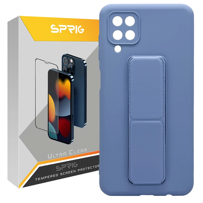 کاور اسپریگ مدل Holder-Stand مناسب برای گوشی موبایل سامسونگ Galaxy A12